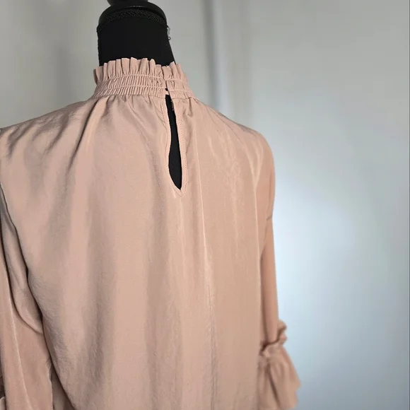 Vintage inspired styled Dusty Rose Blouse - Picture 4 of 16